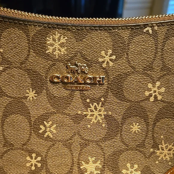 Coach Brown and Tan Women's Bag - Picture 2 of 8